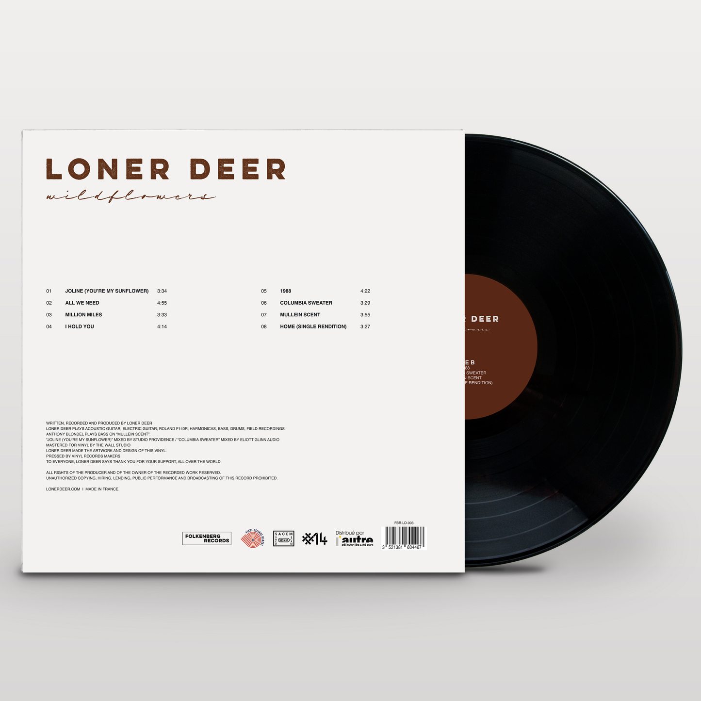 Vinyl "Wildflowers" (Pre-order)